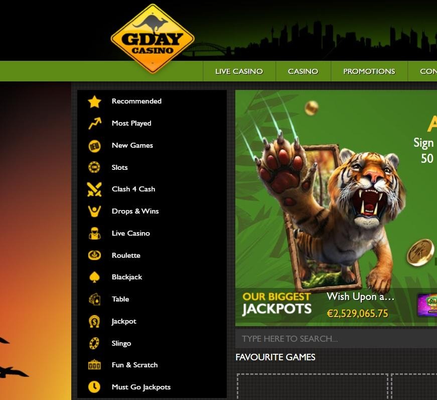 Gday Casino Review - 2026 15 Gday Casino Review - 2026