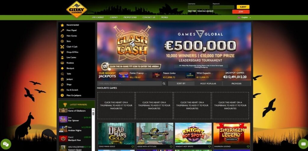 Gday Casino Review - 2026 14 Gday Casino Review - 2026