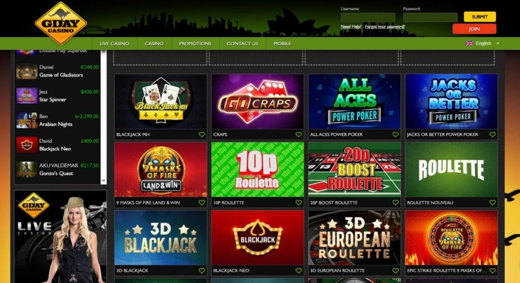 Gday Casino Review - 2026 9 Gday Casino Review - 2026
