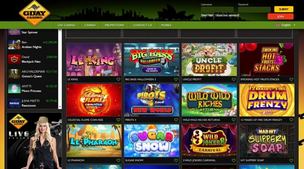 Gday Casino Review - 2026 7 Gday Casino Review - 2026