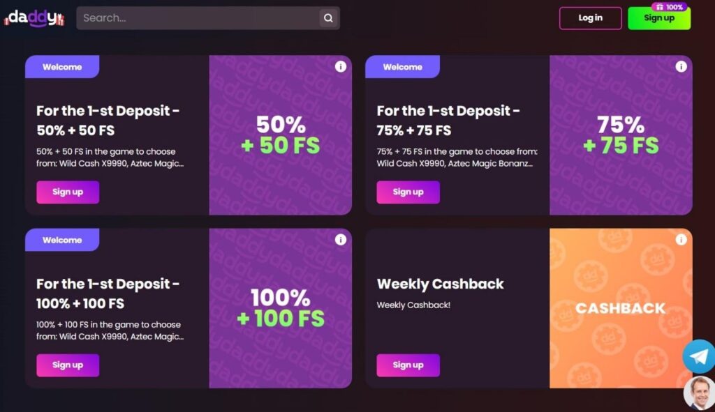 Daddy Casino Review - 2026 3 Daddy Casino Review - 2026