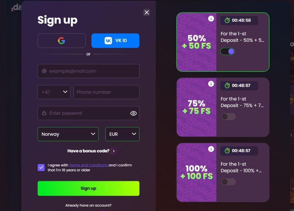 Daddy Casino Review - 2026 18 Daddy Casino Review - 2026