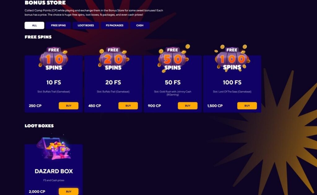 Dazard Casino Review - 2026