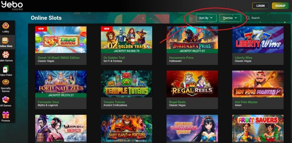 Yebo Casino Review - 2025 17 Yebo Casino Review - 2025