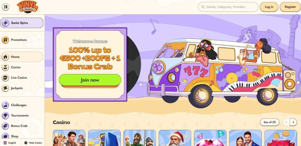 Vinyl Casino Review - 2026