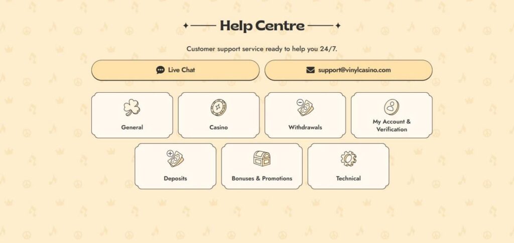 Vinyl Casino Review - 2026