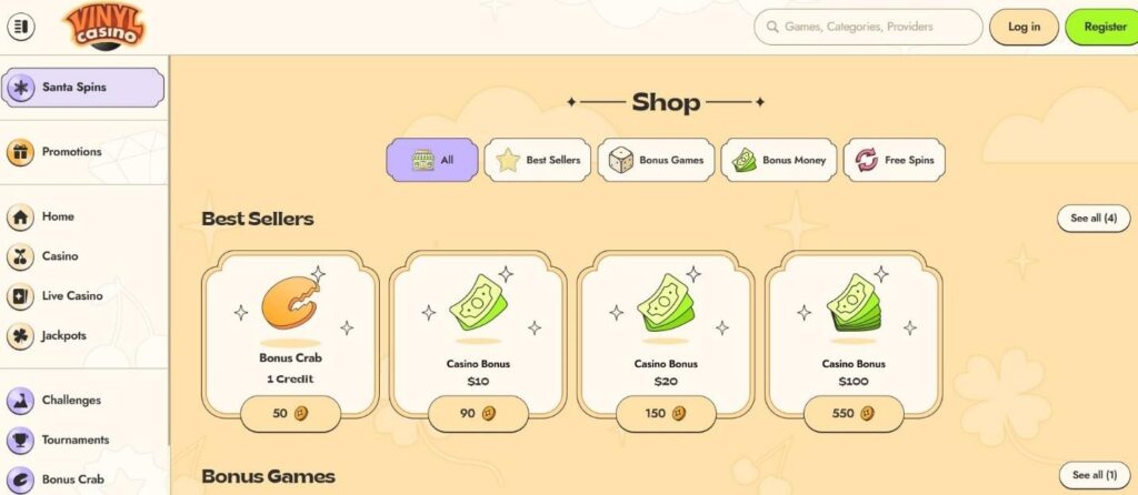 Vinyl Casino Review - 2026