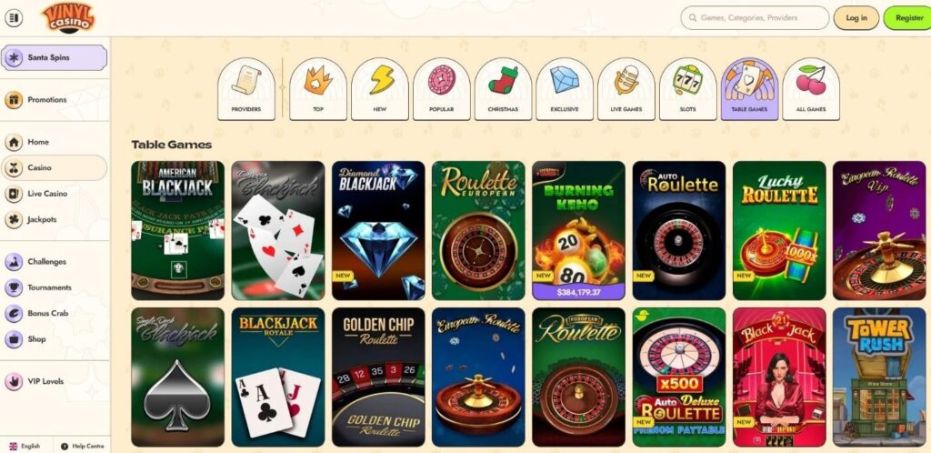 Vinyl Casino Review - 2026