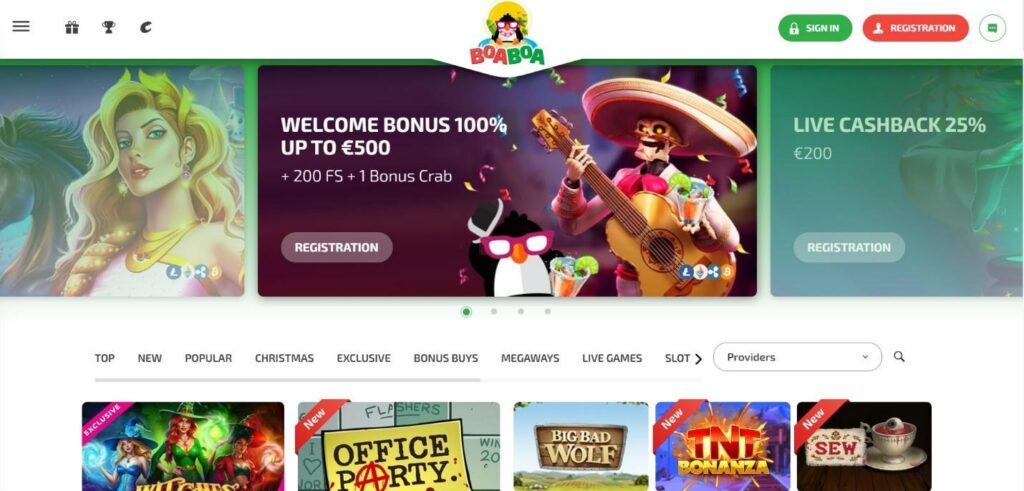 Boaboa Casino Review - 2026