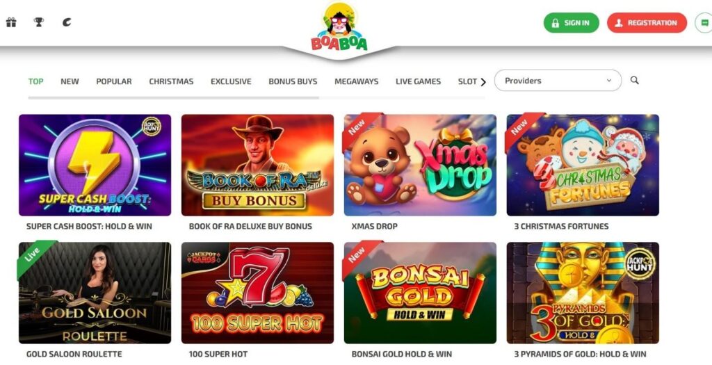 Boaboa Casino Review - 2026