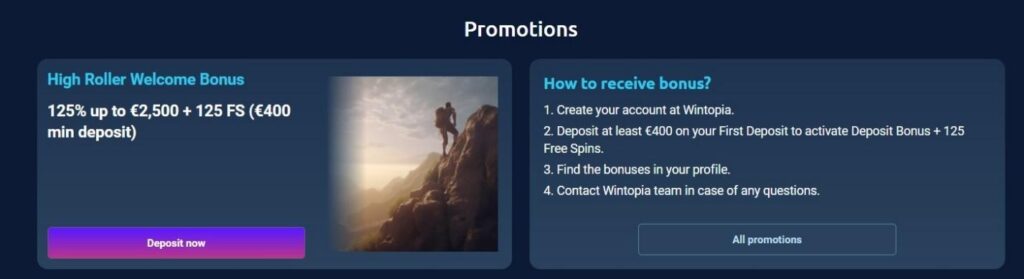 Wintopia Casino Review - 2025 7 Wintopia Casino Review - 2025