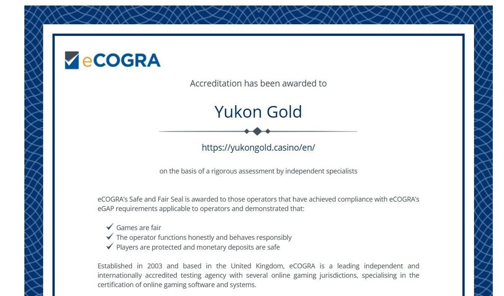 Yukon Gold Casino Review - 2026 17 Yukon Gold Casino Review - 2026